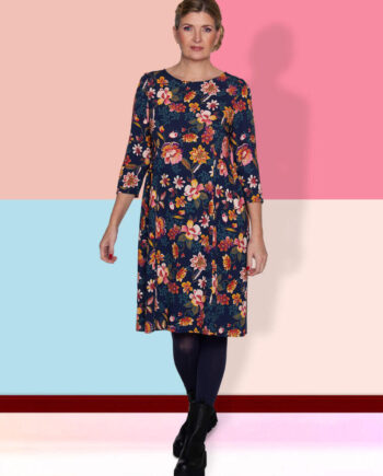 Kjole Dukamma Lights The Room Blomster Milde - Du Milde Jeans