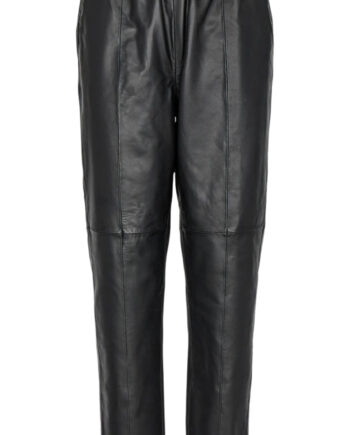 Caviar Nmph Bukser Kim Leather - Nümph Jeans  - 5715338022871