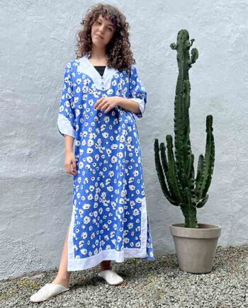 Kjole Str Blåtoner Nellike - Tibladin Jeans