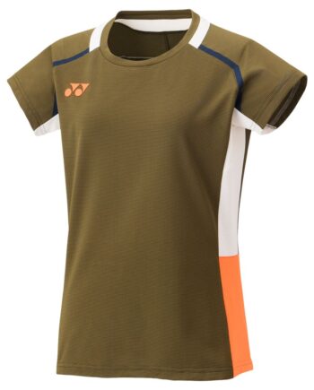 Yonex Women Shirt 20851ex Oil Brown - Yonex Shirt