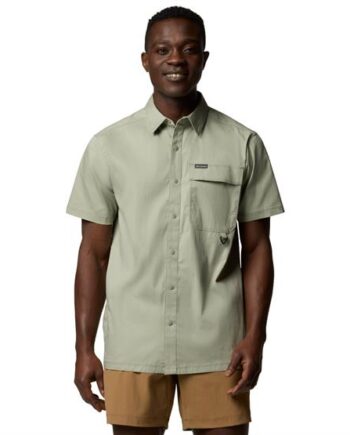Columbia Mens Landroamer Twill Shirt Safari - Shirt  - 195982180625