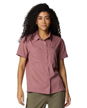 Columbia Silver Ridge Utility Shirt Womens Fig - Shirt  - 195982358543