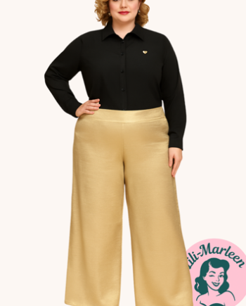 Guld Bukser Miss Golden Monroe - Jeans