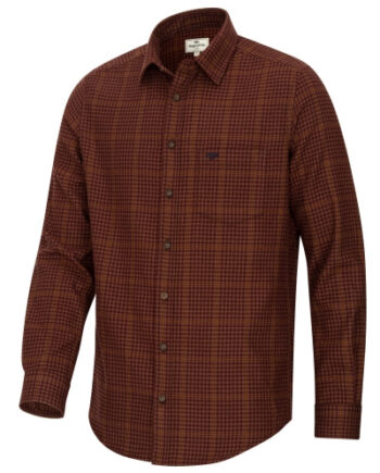 Harris Cotton Wool Twill Check Shirt - Hoggs Of Fife Shirt