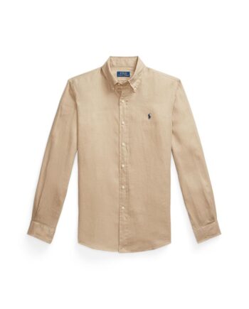 M Custo Fit Linen Shirt - Ralph Lauren Shirt  - 3616852021680