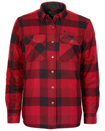 Sort Pinewood Canada Classic Shirt Rød - Pinewood Shirt  - 7331090397354