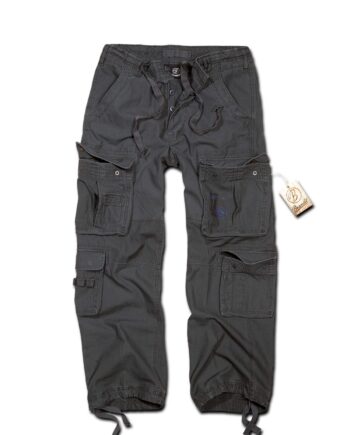 Anthracite Brandit Pure Vintage Cargobukser Antracit - Brandit Jeans  - 4051773000762