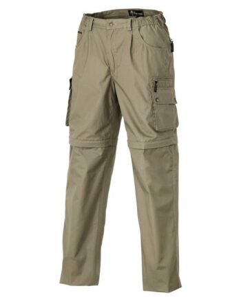 Light Khaki Pinewood Wildmark Sahara Zip Off Buks Bukser - Pinewood Jeans  - 7331090089112
