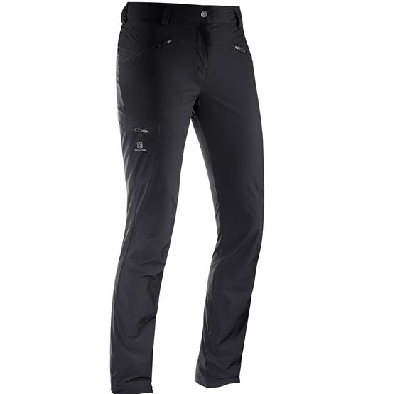 Sort Salomon Wayfarer Straight Pant Womens Black - Salomon Jeans - 193128027230
