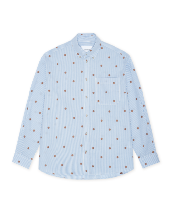 M Kolton Stripe Basket Aoe Shirt - Les Deux Shirt  - 5715747118219