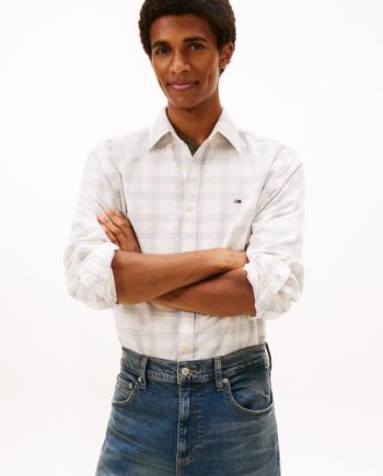L Tjm Reg Check Cord Shirt - Tommy Jeans Jeans  - 8721221691618