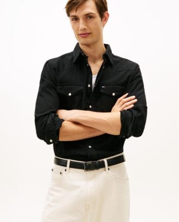L Denim Shirt Gmd - Tommy Hilfiger Shirt  - 8721221530016