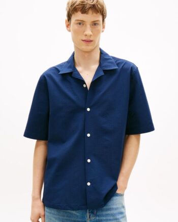 L Performance Seersucker Shirt - Tommy Hilfiger Shirt  - 8721289790711