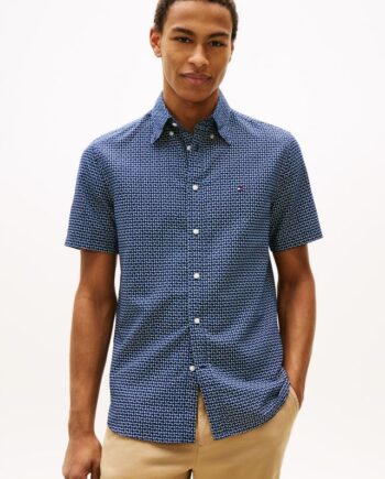 L Inen B End Prt Shirt - Tommy Hilfiger Shirt  - 8721289739741