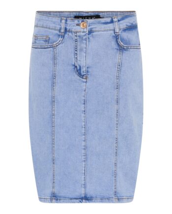 Micha Bukser Let Denim Blå Denim Str - Micha Jeans