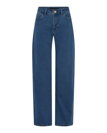 Micha Bukser Let Denim Mørkeblå Str - Micha Jeans