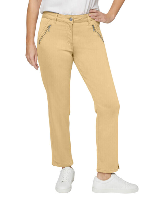 Jeans Madelaine Gul Brandtex - Brandtex Jeans  - 5713241790757