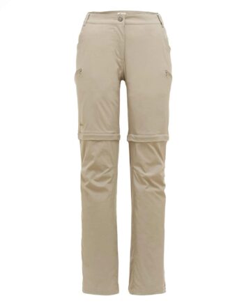 Grå (ALUMINIUM) Frilufts Womens Ocoa Zipoff Pants Grå Aluminium - Frilufts Jeans  - 4250237803585