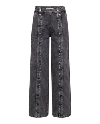 Sort Couture Willa Button Jeans Black - Co Couture Jeans