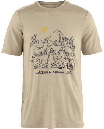 Grå (FOSSIL/118 Fjallraven Mens Hoja Lugnt Wool Shirt Grå Fossil 118 Large - Fjällräven Shirt  - 7323451149863