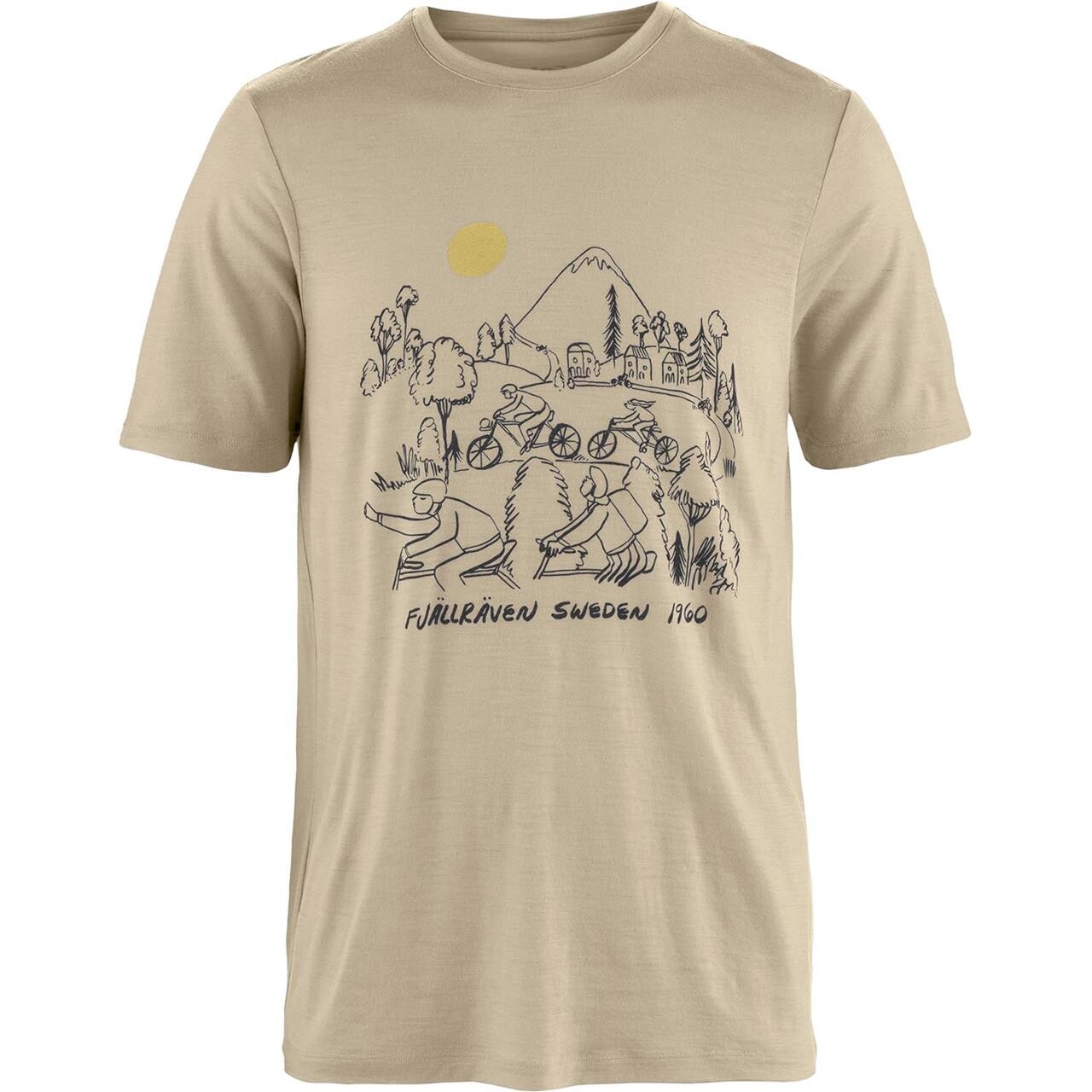 Grå (FOSSIL/118 Fjallraven Mens Hoja Lugnt Wool Shirt Grå Fossil 118 Large - Fjällräven Shirt - 7323451149863