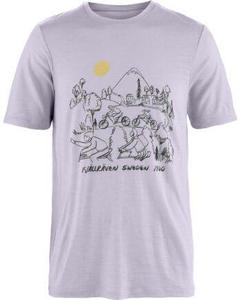 Lilla (LAVENDER Fjallraven Mens Hoja Lugnt Wool Shirt Lilla Lavender Mist 452 Large - Fjällräven Shirt  - 7323451149870