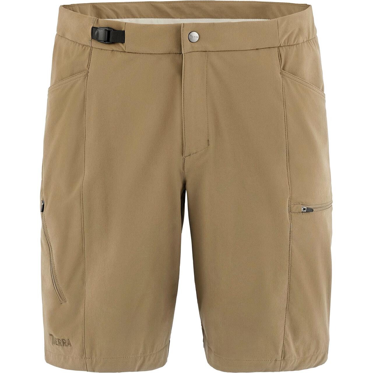 Grøn Tierra Mens Pace Shorts Khaki - Tierra Jeans - 7332380350776