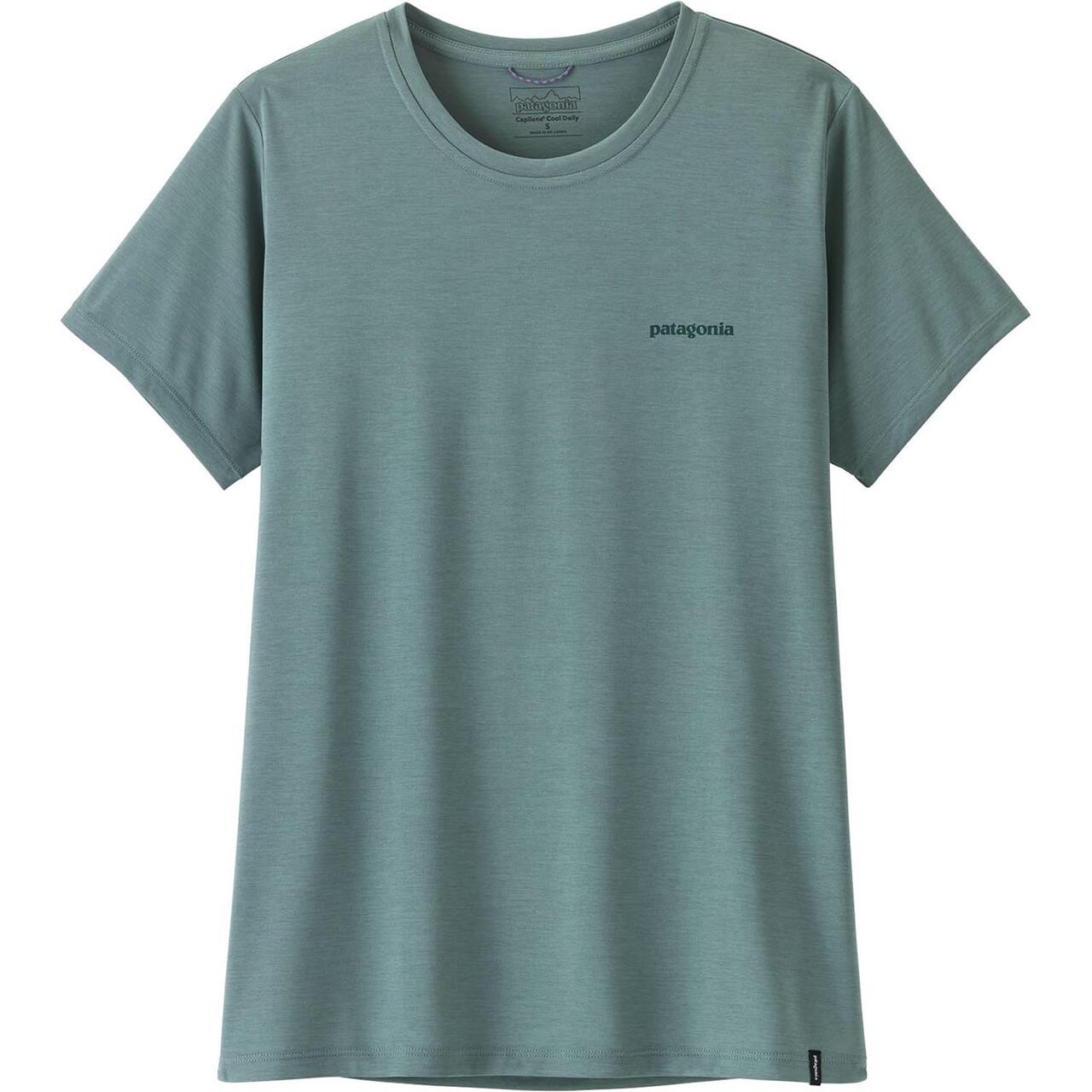 Blå (BLUE SAGE/ Patagonia Womens Cap Cool Daily Shirt Boardshort Logo Blå Blue Sage Light Blue Sage - Patagonia Shirt  - 198077768395