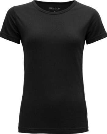 Sort Devold Womens Breeze Merino 150 Shirt Black - Devold Shirt  - 7028567701690