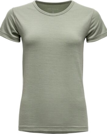 Grå (FOG) Devold Womens Breeze Plus Merino 200 Shirt Grå Fog Large - Devold Shirt  - 7028567675373