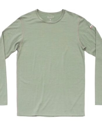 Grå (FOG) Devold Mens Breeze Plus Merino 200 Shirt Grå Fog - Devold Shirt  - 7028567675762