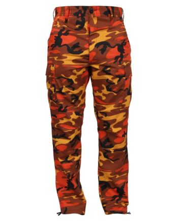 Orange Camo Rothco Bdu Bukser Savage - Rothco Jeans  - 613902886612