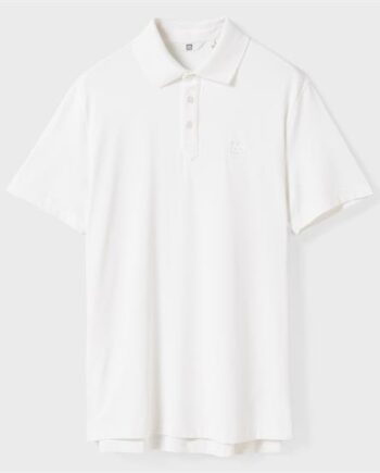 Hvid 66north Mens Polo Shirt Bright White - 66Â°north Shirt  - 5694718470313