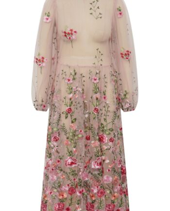 255 Rød/Rose/Rø View Kjole Fuschia Rose Red - A-view Jeans  - 5714711453172