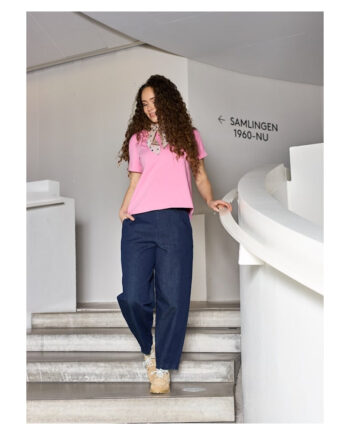 Sort Black Colour Dame Bukser Bcdenice Denim - Black Colour Jeans  - 5715077238540