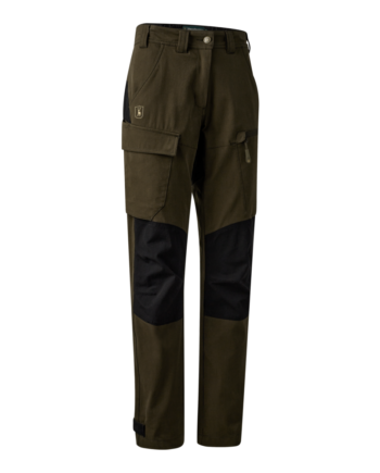Sort Deerhunter Lady Sarek Full Stretch Bukser Dame Fallen Leaf Black - Deerhunter Jeans  - 5702827229606