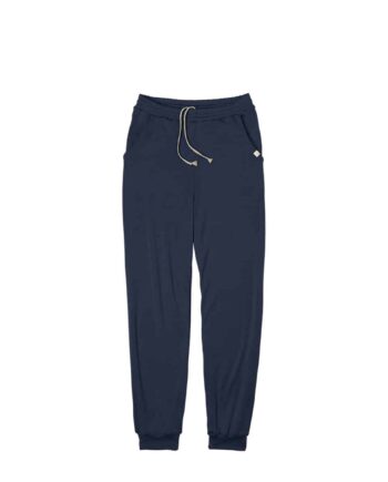 Mørkeblå Engel Uld Silke Sweatbukser - Engel Jeans