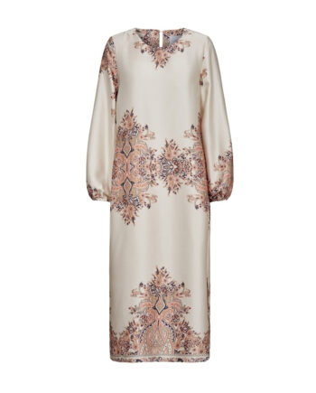 Liberte Dame Kjole Wennise Creme Paisley - Liberté Jeans