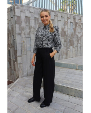 Sort Liberte Dame Bukser 22366 Freddy Black - Liberté Jeans