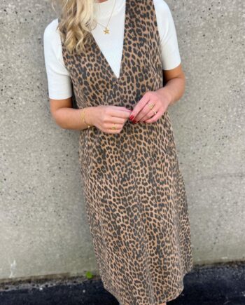 5692 Tiger Ìs Nmph Kjole Gigi Tigeramp Eye - Nümph Jeans  - 5715338394152