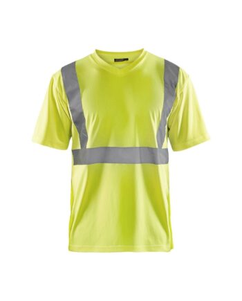 BlÅklder 3313 High Vis Shirt Herre High Vis Gul Shirts BlÅklder Iso 20471 Klasse - BlÅklÄder Shirt  - 7330509254950