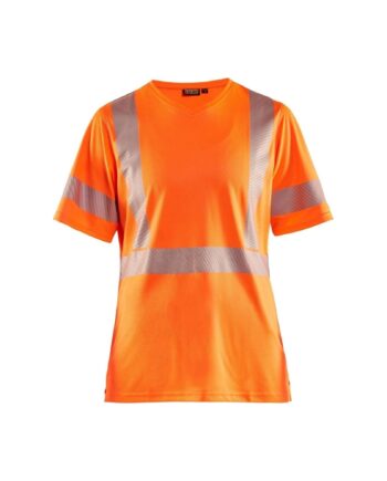 BlÅklder 3336 Dame High Vis Shirt High Vis Orange Shirts BlÅklder Discount - BlÅklÄder Shirt  - 7330509539729