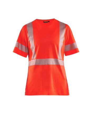 BlÅklder 3336 Dame High Vis Shirt High Vis Rød Shirts BlÅklder Discount - BlÅklÄder Shirt  - 7330509811443