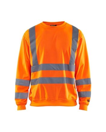 BlÅklder 3341 High Vis Sweatee Shirt Herre High Vis Orange Sweatee Shirt BlÅklder Iso 20471 Klasse - BlÅklÄder Shirt  - 7330509313312