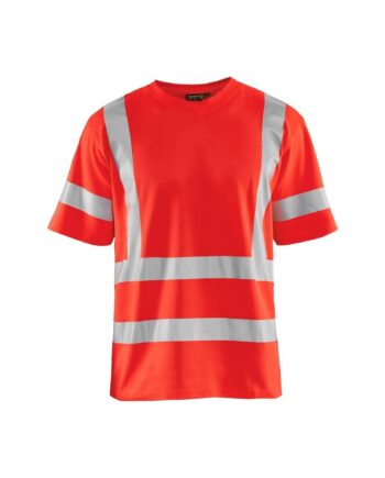 BlÅklder 3380 High Vis Shirt Herre High Vis Rød Shirts BlÅklder 13758 Upf - BlÅklÄder Shirt  - 7330509811221