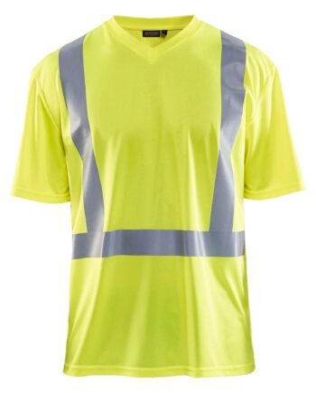 BlÅklder 3382 High Vis Shirt Herre High Vis Gul Shirts BlÅklder 13758 Upf - BlÅklÄder Shirt  - 7330509379783