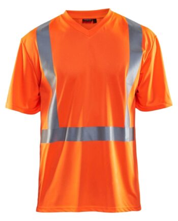 BlÅklder 3382 High Vis Shirt Herre High Vis Orange Shirts BlÅklder 13758 Upf - BlÅklÄder Shirt  - 7330509379868