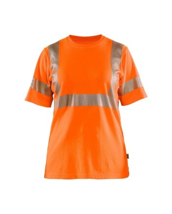 BlÅklder 3502 Dame High Vis Shirt High Vis Orange Shirts BlÅklder Discount - BlÅklÄder Shirt  - 7330509881484
