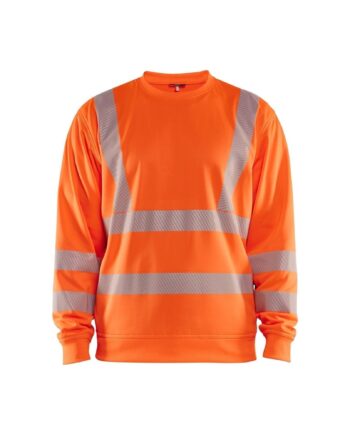 BlÅklder 3562 High Vis Sweatee Shirt Herre High Vis Orange Sweatee Shirt BlÅklder Iso 20471 Klasse - BlÅklÄder Shirt  - 7330509832059