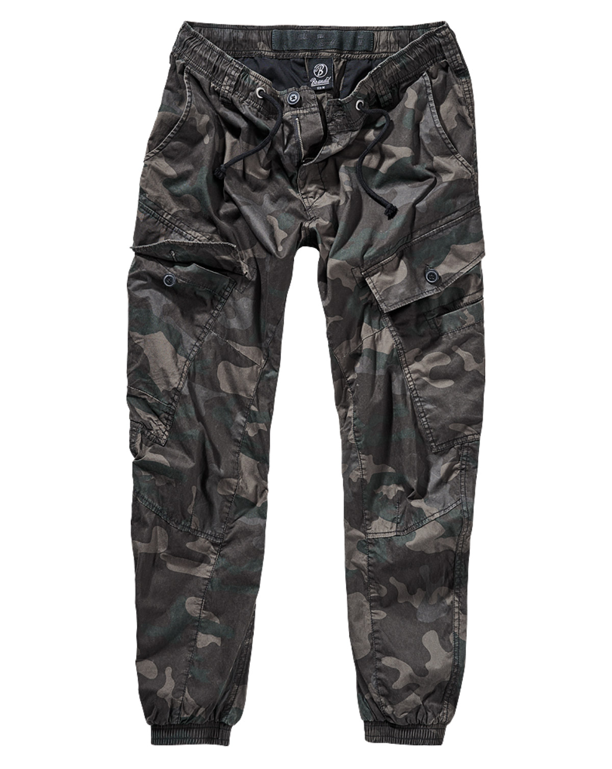 Sort Brandit Ray Vintage Cargobukser Dark Camo - Brandit Jeans - 4051773094471